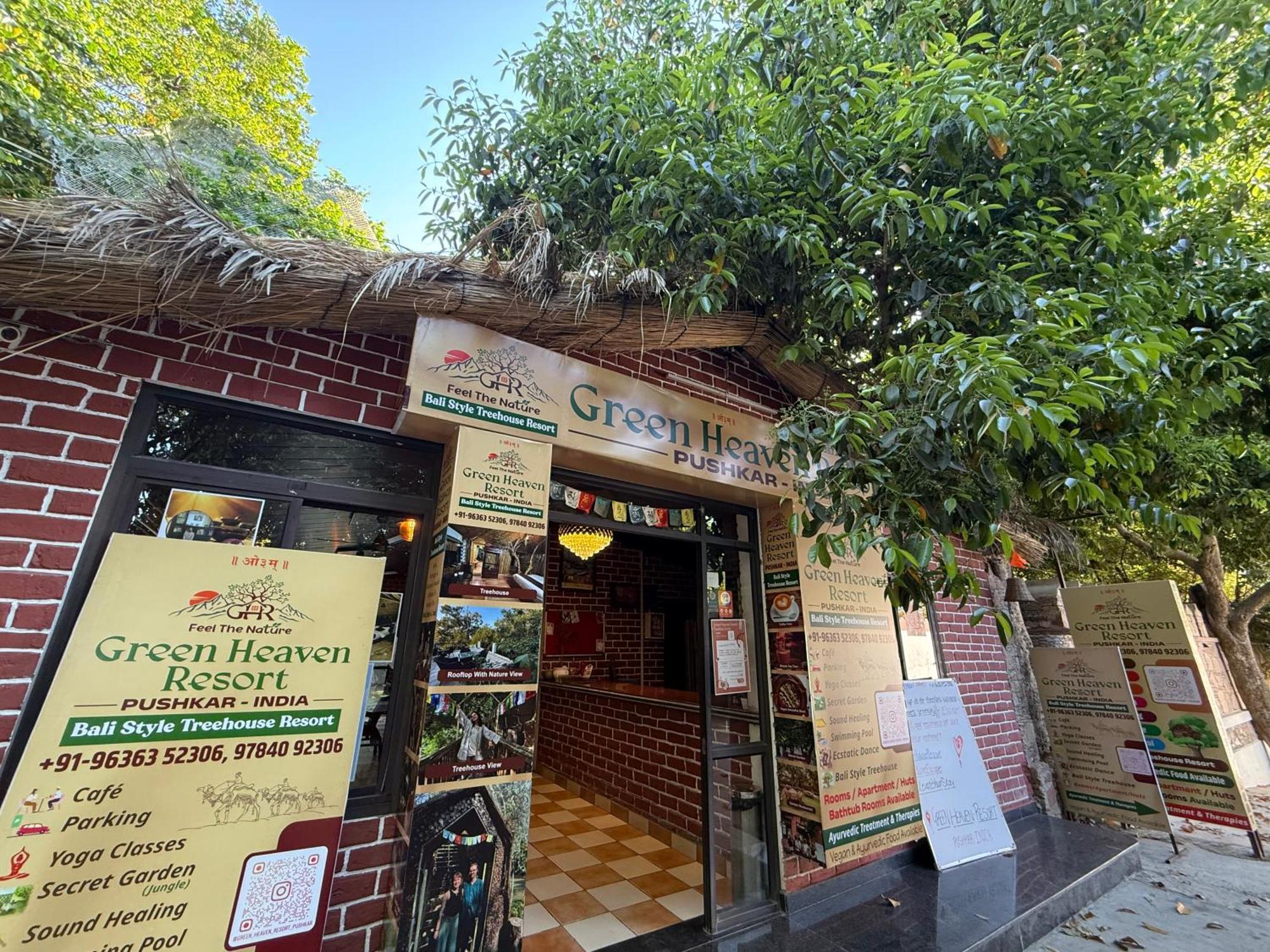 Hotel Green Heaven Resort Pushkar Exterior photo